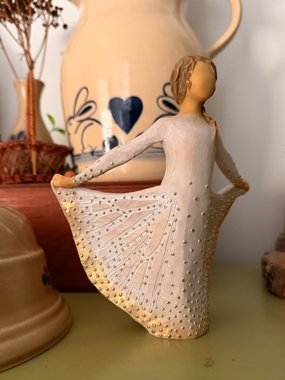 Willow Tree Collectible Butterfly Figurine, New in Box - Picture 2 of 7